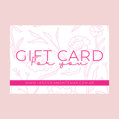 Gift Card - Tarjeta de Regalo
