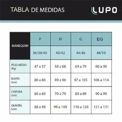 Trusa - modeladora alta sin costura de microfibra. "LOBA BY LUPO" ARTC - 41050 en internet