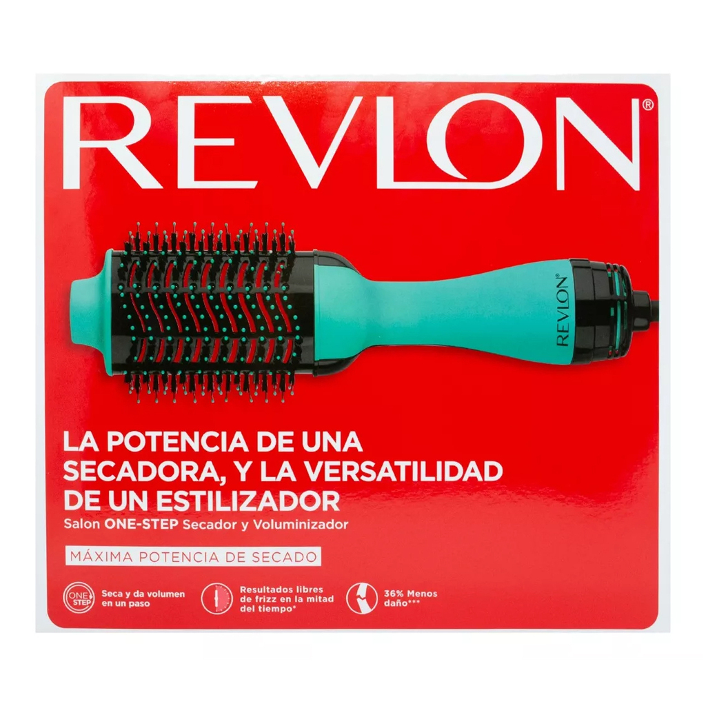 Revlon Cepillo Secador Pelo Voluminizador One Step Violeta