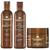 La Puissance Combo Coconut Oil Shampoo x300ml + Tratamiento x300ml + Mascara +250ml