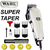 *Wahl Super Taper Maquina de Corte Profesional + Kit de Corte: 2 Tijeras (Corte/Pulir) + 1 Navajin - Tomassa