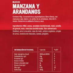 Barra de cereal Manzana y arandanos x 45grs-MUECAS(X8 UNIDADES) - comprar online