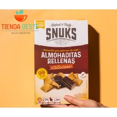 Almohaditas Snuks chocolate en caja x 200 g SIN TACC( 6 unidades)