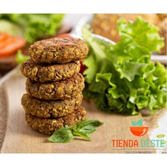 ¡NUEVO! "Hamburguesa Vegetal x 200grs, PREMEZCLA PARA MEDALLONES DE GARBANZOS, ARROZ INTEGRAL, SEMILLAS Y HORTALIZAS" ( X 7 UNIDADES) - comprar online