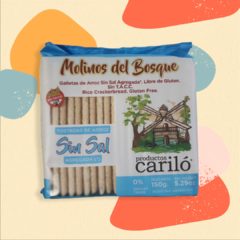 Galletas de arroz CARILO x 150g SIN SAL SIN TACC ( X 6 UNIDADES) - Tienda Oeste Alimentos Naturales