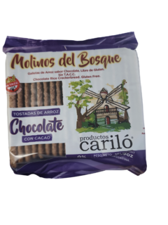 Imagen de Galletas de arroz CARILO x 150g CHOCOLATE SIN TACC ¡¡¡NUEVO!!! ( X 6 UNIDADES)