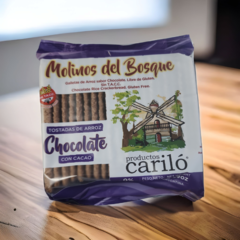 Galletas de arroz CARILO x 150g CHOCOLATE SIN TACC ¡¡¡NUEVO!!! ( X 6 UNIDADES) - comprar online