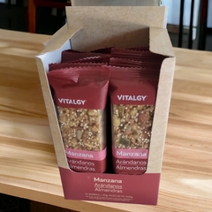 Cereal Bar a base de Maní, Manzana, Arandanos y Almendras. 30 Grs - VITALGY (X 10 UNIDADES) - comprar online