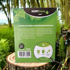 Stevia en polvo caja x100 sobrecitos de 0,8 grs KONY (X 5 UNIDADES) en internet