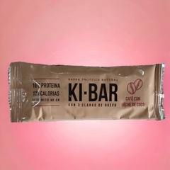 Barra proteica natural Cafe x 40grs-KI BARS (X 7 UNIDADES) - comprar online