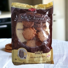Galletitas SOL DE AVENA - Miel y harina de chia x 250grs-NUTRESAN (X 12 UNIDADES) - comprar online