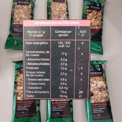 Barra cereal #CAJU_ARANDANOS x 44grs INTEGRA (X 10 UNIDADES) - comprar online
