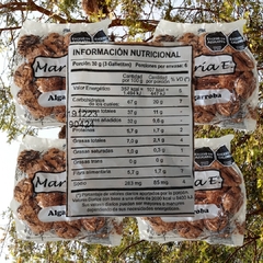 Galletitas dulces de avena y algarroba x 185grs (X 5 UNIDADES) - Tienda Oeste Alimentos Naturales