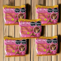 Galletita dulce de vainilla con avena y miel x 150grs (X 5 UNIDADES) - comprar online