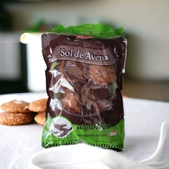 Galletitas SOL DE AVENA - Algarroba y harina de chia x 250grs-NUTRESAN (X 12 UNIDADES)