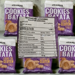 Galletitas Pepas de Batata x 150g SIN TACC ``Delicel`` (X 5 UNIDADES) en internet