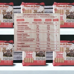 Galletas de arroz CARILO x 150g DULCES SIN TACC (X 6 UNIDADES) - Tienda Oeste Alimentos Naturales