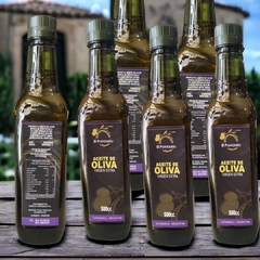 Aceite de oliva Virgen extra x 1/2 litro "El Portezuelo" "GOURMET" (X 6 UNIDADES) - comprar online