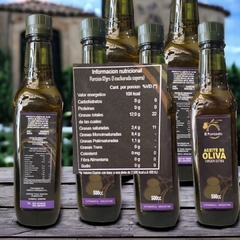 Aceite de oliva Virgen extra x 1/2 litro "El Portezuelo" "GOURMET" (X 6 UNIDADES) en internet