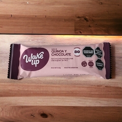 Barra de Quinoa y Chocolate Negro x 20 grs - WAKE UP (X 20 UNIDADES) - comprar online