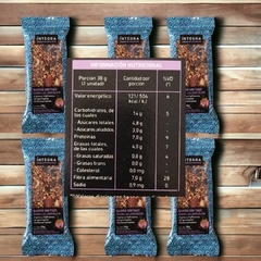 Barra de Semillas y Chocolate x 38 grs SIN TACC-INTEGRA (X 10 UNIDADES) - comprar online