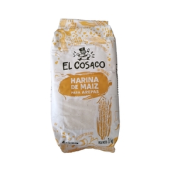 Harina para arepas x 1 Kg ``El Cosaco`` (X 5 UNIDADES) - Tienda Oeste Alimentos Naturales