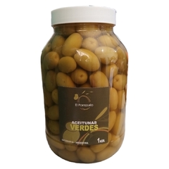 Aceitunas Con carozo Verdes ¨N°0¨ El Portezuelo x 1 kg (X 4 UNIDADES) - tienda online
