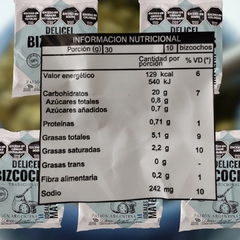 Bizcochos Tradicionales x 180g SIN TACC ``Delicel`` ( X 5 UNIDADES) - Tienda Oeste Alimentos Naturales