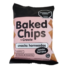 Snack Horneados Jamon Serrano sin tacc x 50 grs CROWIE (x 6 unidades) - Tienda Oeste Alimentos Naturales