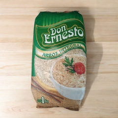 Arroz Integral Largo Fino sin tacc x 1 kg DON ERNESTO (x 10 unidades)