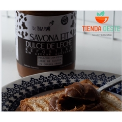 Dulce de leche Repostero Sin azucar con Stevia x 450grs SAVONA FIT ( X 3 UNIDADES) - Tienda Oeste Alimentos Naturales