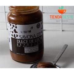 Dulce de leche Repostero Sin azucar con Stevia x 450grs SAVONA FIT ( X 6 UNIDADES) - tienda online
