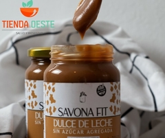 Dulce de leche Sin azucar con Stevia x 450grs SAVONA FIT ( X 3 UNIDADES) - tienda online