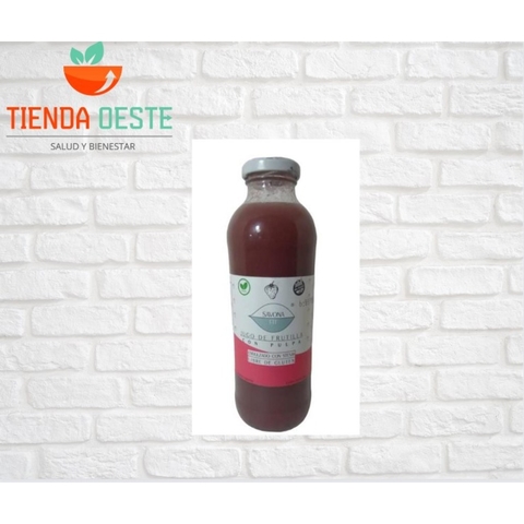 Jugo de frutilla sin azucar con stevia SAVONA FIT ( X 6 UNIDADES)