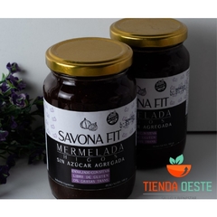 Mermelada de Higos sin azucar Agregada endulzada con Stevia x 400grs SAVONA FIT ( X 3 UNIDADES) - comprar online