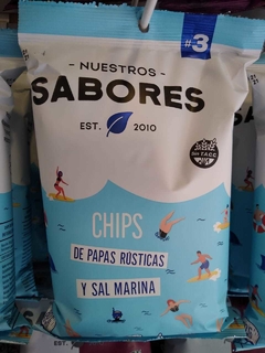 Chip de papa con sal marina x 80g RUSTICAS ( 18 unidades) en internet