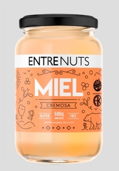 Miel Cremosa Sin Tacc "Entre Nuts" x 500 gr. X 6 UNIDADES en internet
