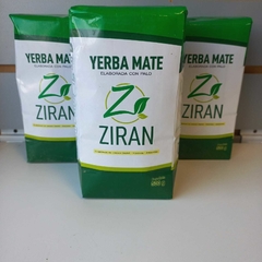 Yerba Mate Paquete x 500 gr ZIRAN X 5 UNIDADES - Tienda Oeste Alimentos Naturales