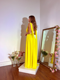 Vestido Toledo amarillo - comprar online