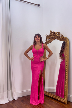 Vestido Alfonsina fucsia - loja online