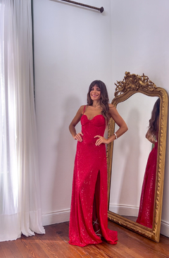 Vestido Atenas rojo - comprar online