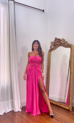 Vestido Tulum fucsia - comprar online