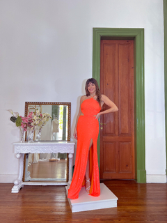 Vestido Galia naranja na internet