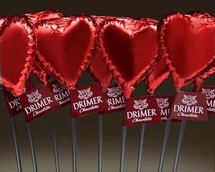 Corazón De Chocolate - Accesorio para agregar a Desayuno, Merienda o Caja Sorpresa