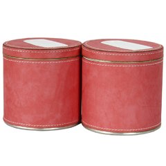 Latas Redondas Simil Cuero Lisa - Latas - tienda online