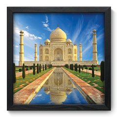 Quadro Decorativo com Moldura - Taj Mahal - 001qnm