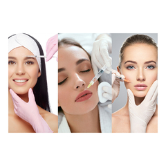 Adesivo de Parede Salão de Beleza Botox Preenchimento Spa Estética Painel Sala - 0025pad na internet