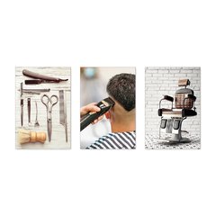 Kit 3 Placas Decorativas Barbearia Barbershop Sala - 0026ktpl - comprar online