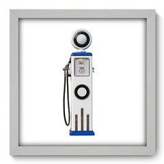 Quadro Decorativo com Moldura - Bomba de Gasolina - 006qnv - comprar online