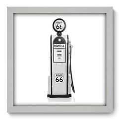 Quadro Decorativo com Moldura - Bomba de Gasolina - 007qnv - comprar online
